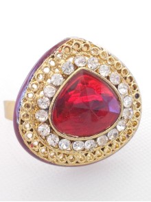 Kundan Finger Ring